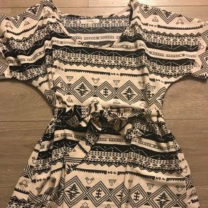 Modcloth Aztec Shirt Dress